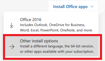 Office 365 ProPlus Advanced Install Option