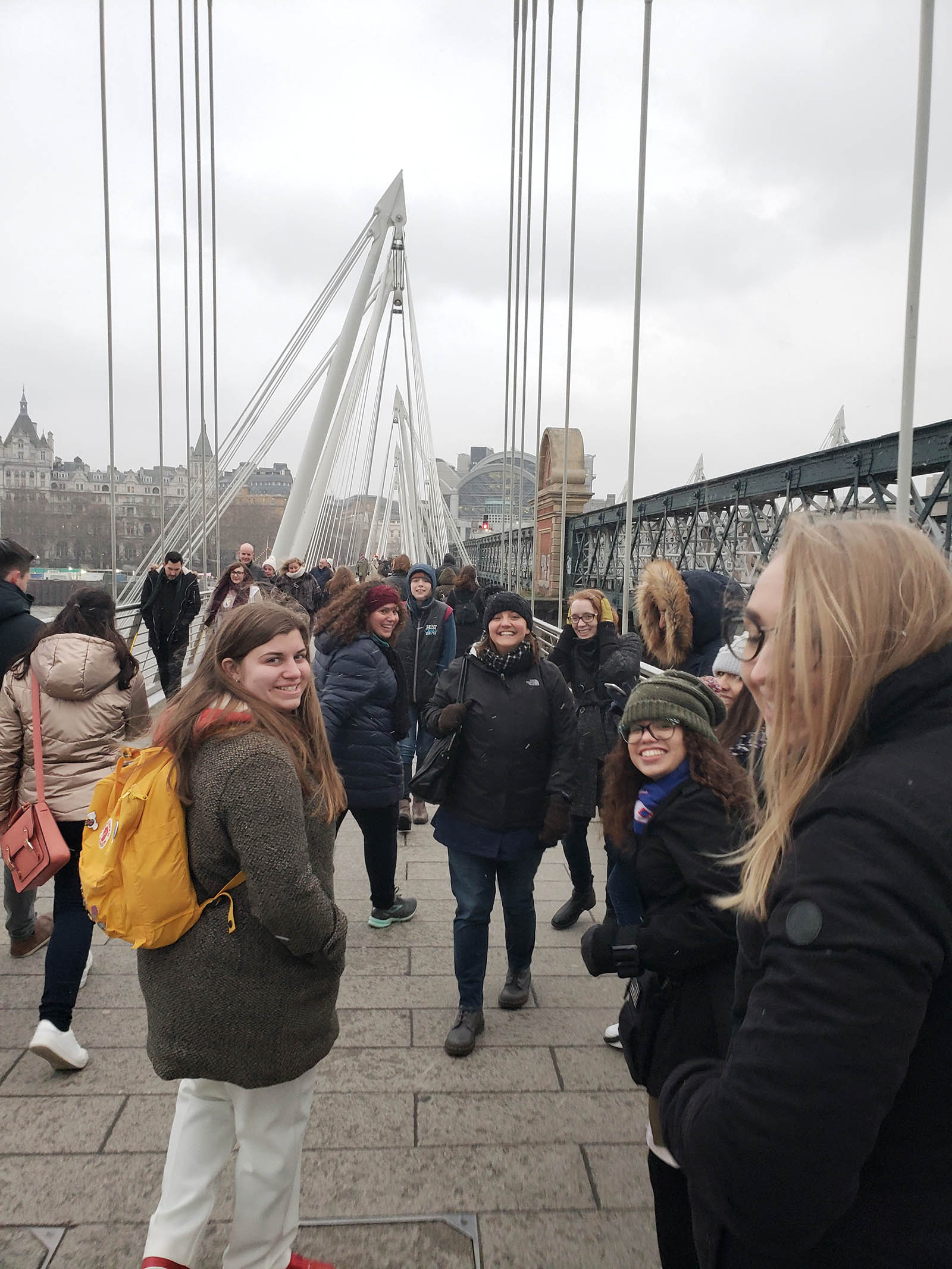 Photos from the Career Center's 2018 Study Abroad Trip to London.