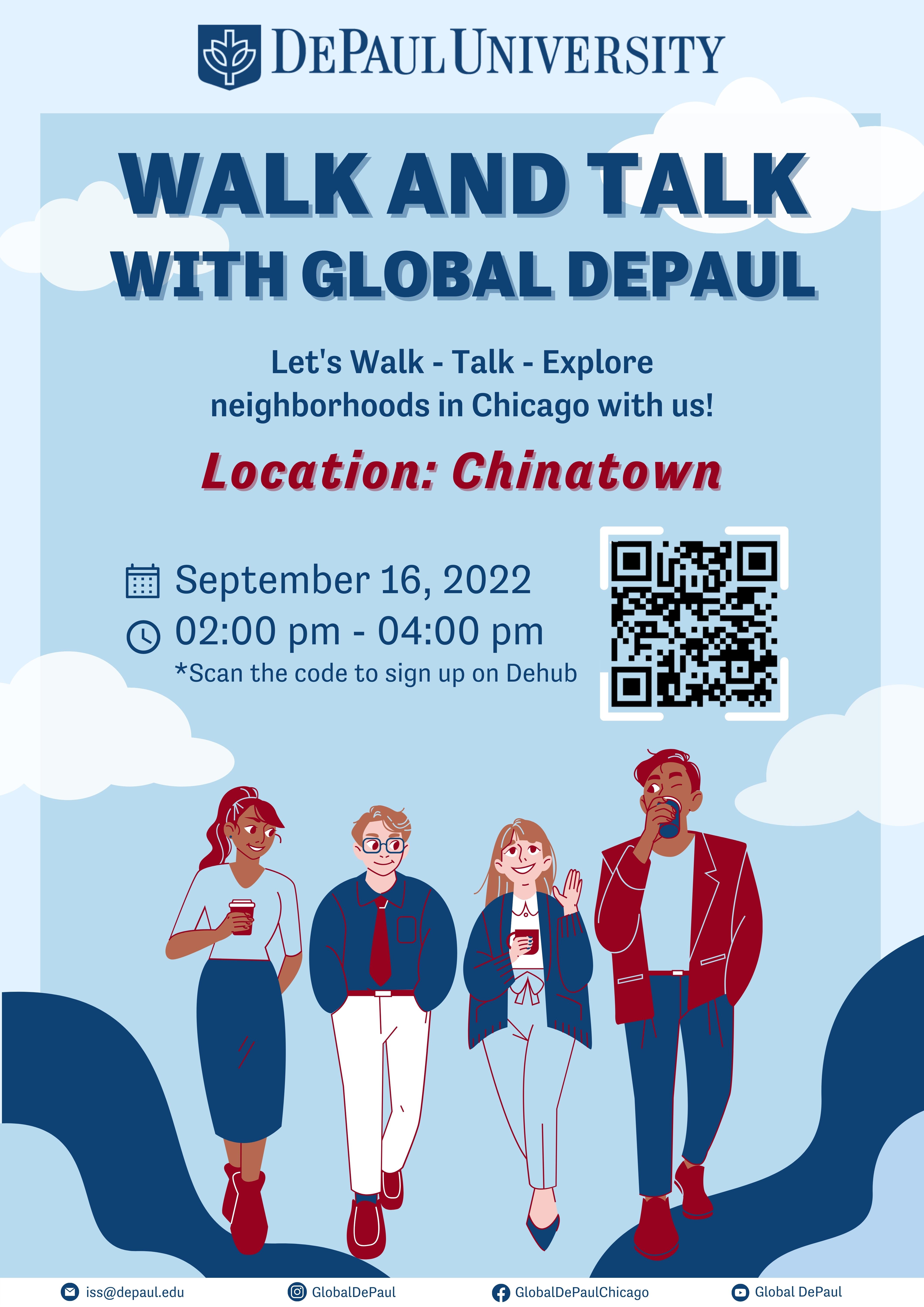 Walk and Talk with Global DePaul 