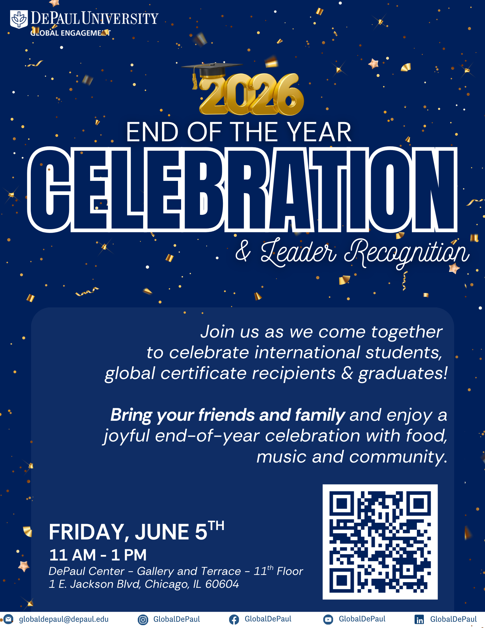 Global DePaul End of Year Celebration