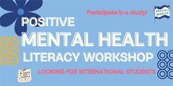 Positive Mental Health Literacy Workshop