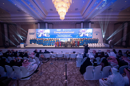 DePaul University commencement ceremony in Bahrain.