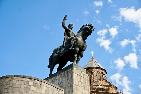 Statue of King Vakhtangasi Gorgasali on a Horse