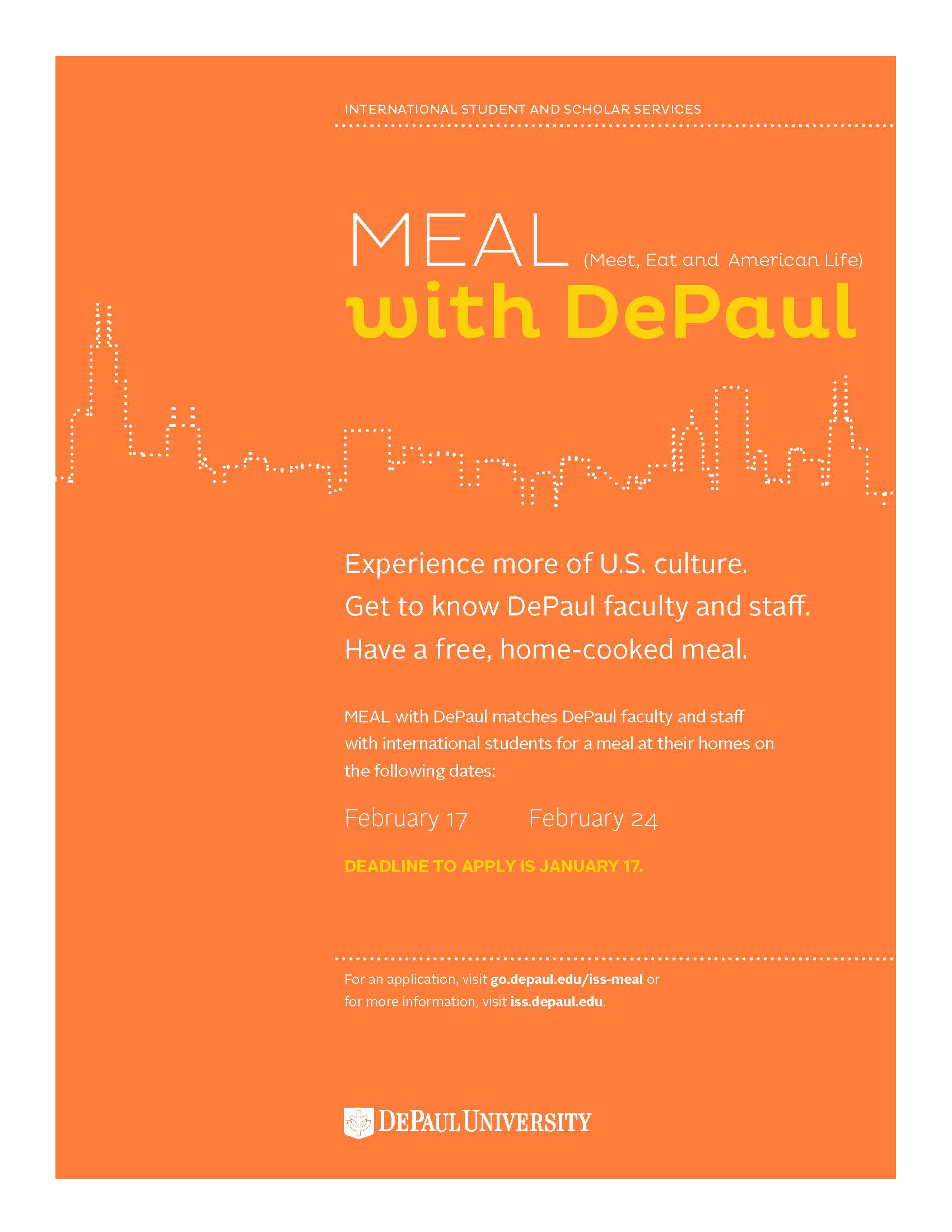 MEAL with DePaul Getting Involved Student Resources DePaul