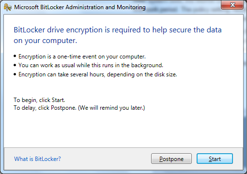 what is bitlocker drive encryption