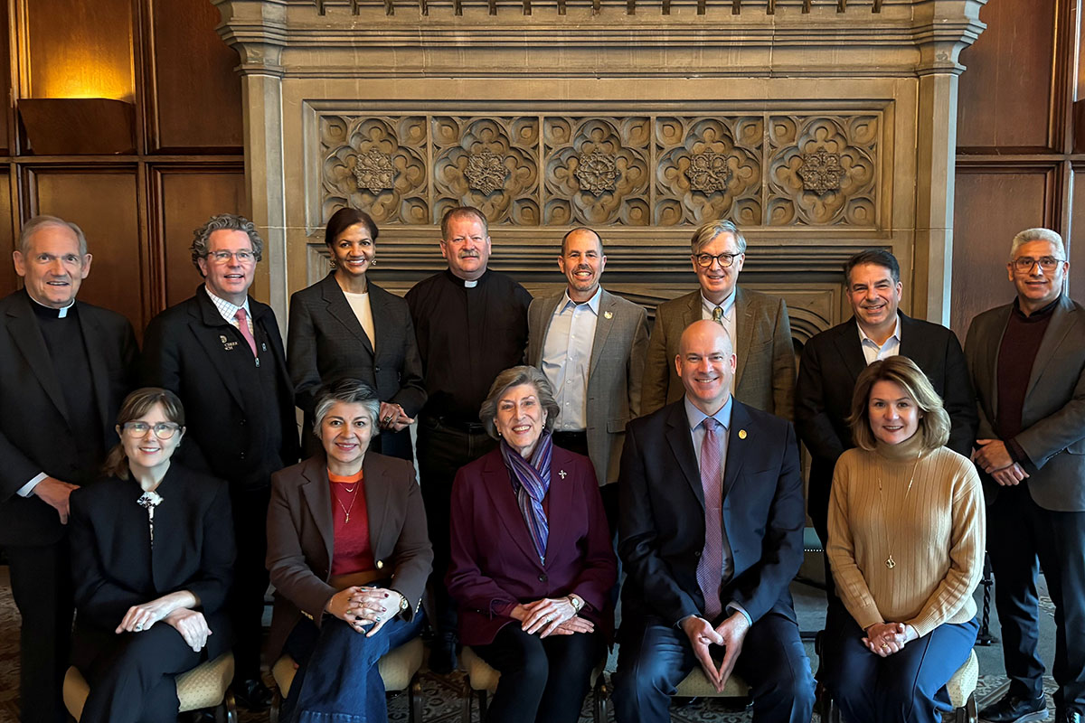 The jury for the Opus Prize at DePaul University 2026. 