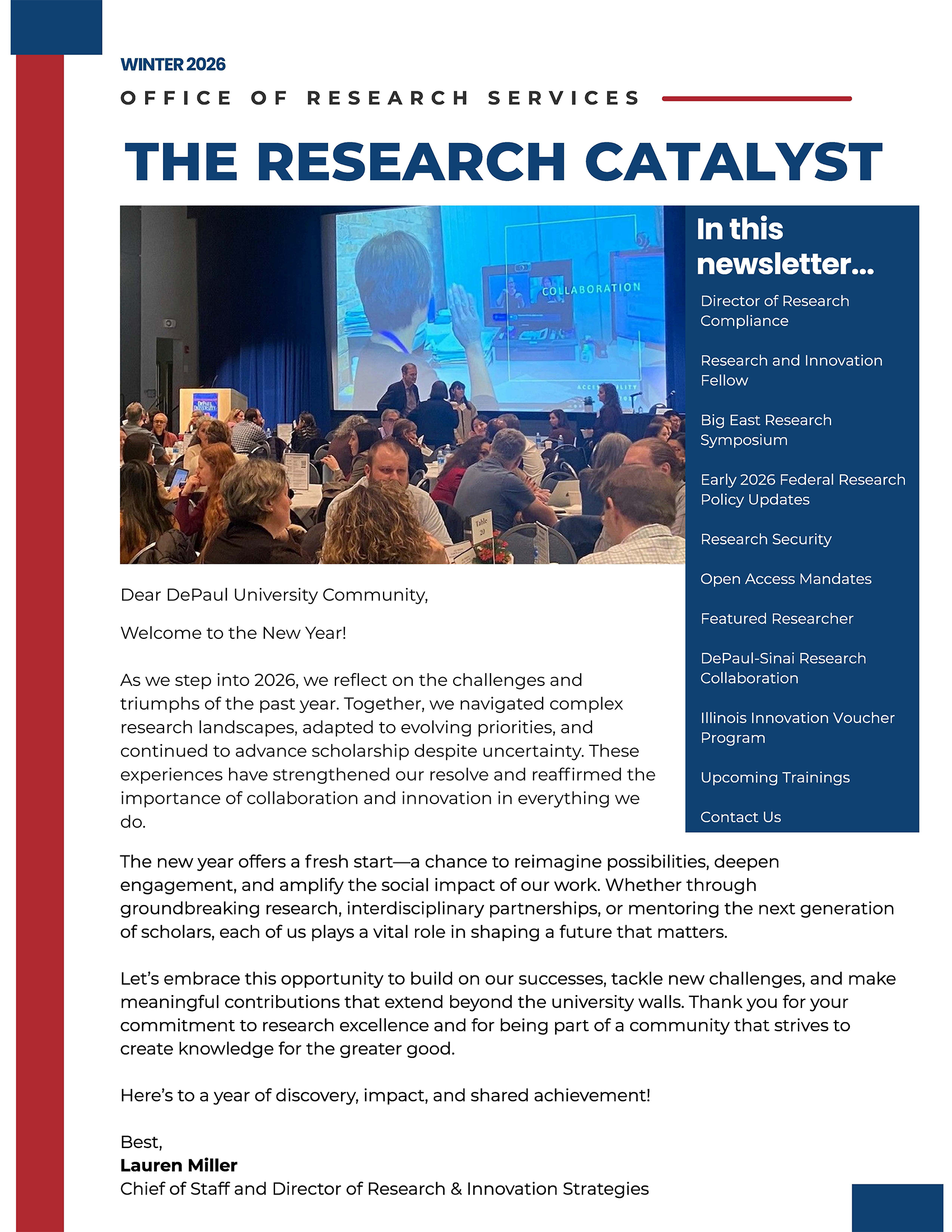 ORS Newsletter Winter 2026