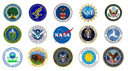 Image of multiple federal agency logos