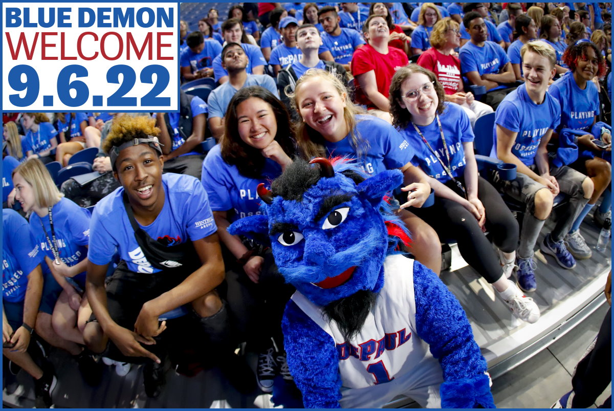 DIBS with students during Blue Demon Week