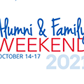 Alumni and Family Weekend is October 14-17, 2021
